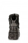 Черные кожаные ботинки на платформе TOWER LATERAL (314018) - оригинальная одежда