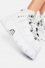 White Chunky Platform Sneakers B4004 (314004) - цена