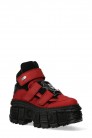 ALASKA ANTE Chunky Leather Platform Sneakers (314049) - 3