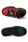 ALASKA ANTE Chunky Leather Platform Sneakers (314049) - 5