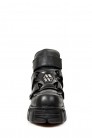 Чорні шкіряні черевики N4016 ITALY (314016) - цена