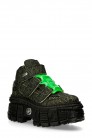 TANK VERDE Chunky Platform Leather Sneakers (314032) - оригинальная одежда