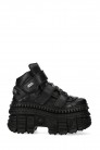 Chunky Leather Sneakers with Screws in the Sole (314017) - 4