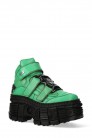 TIMBER VERDE Chunky Leather Platform Sneakers (314045) - цена