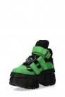 ANTE FLUOR Nubuck Platform Sneakers (314046) - материал
