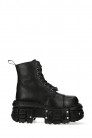Кожаные ботинки на массивной подошве TANK IMPERFECT (314020) - оригинальная одежда