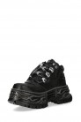 Мужские кожаные кроссовки на платформе New Rock Flame (314074) - 3