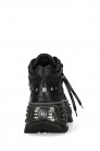 Мужские кожаные кроссовки на платформе New Rock Flame (314074) - 4