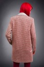 Демисезонное твидовое пальто Oversize (114035) - материал