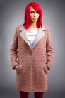 Демисезонное твидовое пальто Oversize (114035) - 4