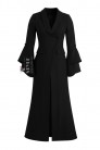 Длинное приталенное шерстяное платье-пальто (114063) - оригинальная одежда