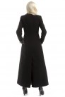 Длинное женское шерстяное пальто X068 (115068) - материал
