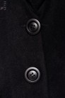 Длинное шерстяное пальто в стиле Ретро (114045) - цена