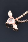 Rose Gold-Plating Necklace with Cubic Zirconia (707045) - цена