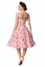 Belsira Vintage Dress with Embroidered Flowers (105402) - цена