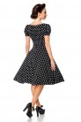 Vintage Polka Dot Short Sleeve Dress (105563) - оригинальная одежда