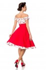 Красное платье Rockabilly с вишенками (105566) - цена