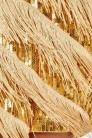 Блестящее платье с бахромой Sabrina Gold (105586) - материал