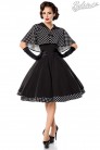 50's Swing Dress with Cape (105214) - 4