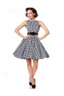 Платье в стиле 50-х с поясом (105251) - материал
