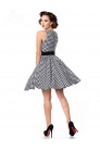 Платье в стиле 50-х с поясом (105251) - оригинальная одежда