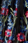 Винтажное платье с вышитой юбкой (105388) - оригинальная одежда