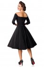 Вінтажне чорне плаття Belsira (105389) - оригинальная одежда