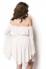 Белое платье-туника Amynetti (165002) - оригинальная одежда