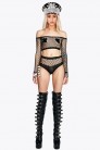Mesh Set (Top, Shorts and Nipple Patches) (135041) - оригинальная одежда