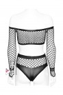Fishnet Top and Shorts E5041 (135041) - 9