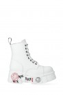 Белые ботинки на платформе New Rock URBAN TRILLS (310096) - 6