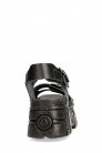 Кожаные босоножки на платформе с пряжками B101S (312014) - 4