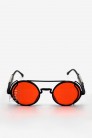X135 Red Futuristic Cyberpunk Glasses + Pouch (905135) - оригинальная одежда