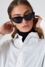 Black Cat Eye Sunglasses X5093 (905093) - 6