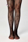 Fishnet Tights with Crosses KC4159 (904159) - материал