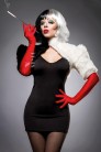 Cruella Accessories (gloves, mask, beads, cigarette holder) (611025) - 3