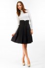 Плиссированная юбка с высокой талией X-Style (107075) - цена