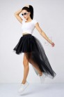 Юбка-шлейф из фатина женская X7227 (107227) - 7