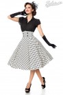 Vintage Wide High Waist Skirt (107132) - 4