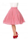 Belsira Vintage Summer Plaid Skirt (107123) - 3