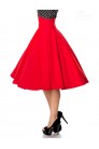 Red Retro Wide Circle Skirt (107131) - оригинальная одежда