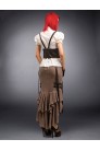 Steampunk Mullet Skirt with Straps X121 (107121) - оригинальная одежда