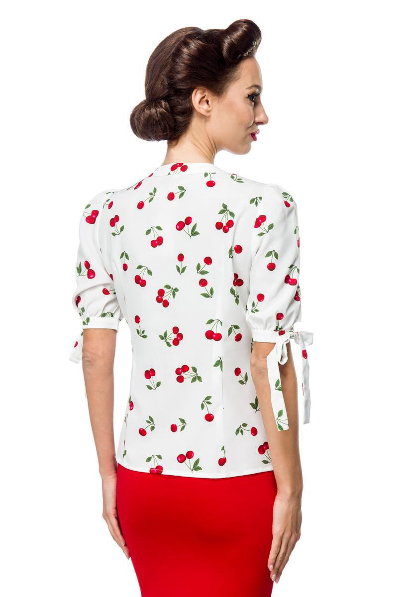 Rockabilly Blouse with Cherries