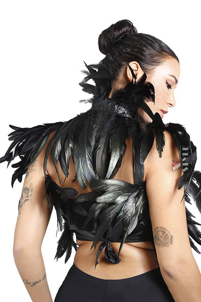 Men's and Women's Feather Cape