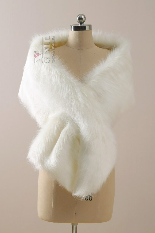 Меховая шаль к костюму Круэллы и Гэтсби (104137)