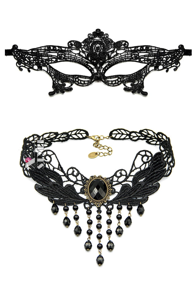 Carnival Set (mask and choker)