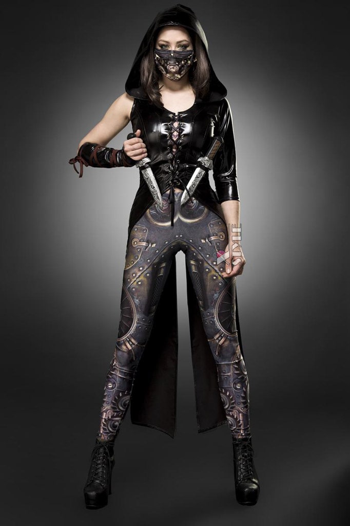 Жіночий карнавальний костюм Steampunk Warrior