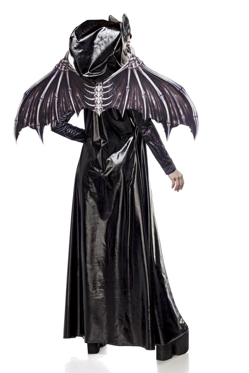Skull Bat Lady 5-Piece Costume