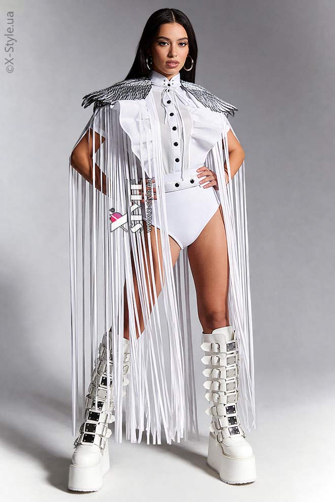 Фестивальный женский костюм Futuristic Angel (118168)