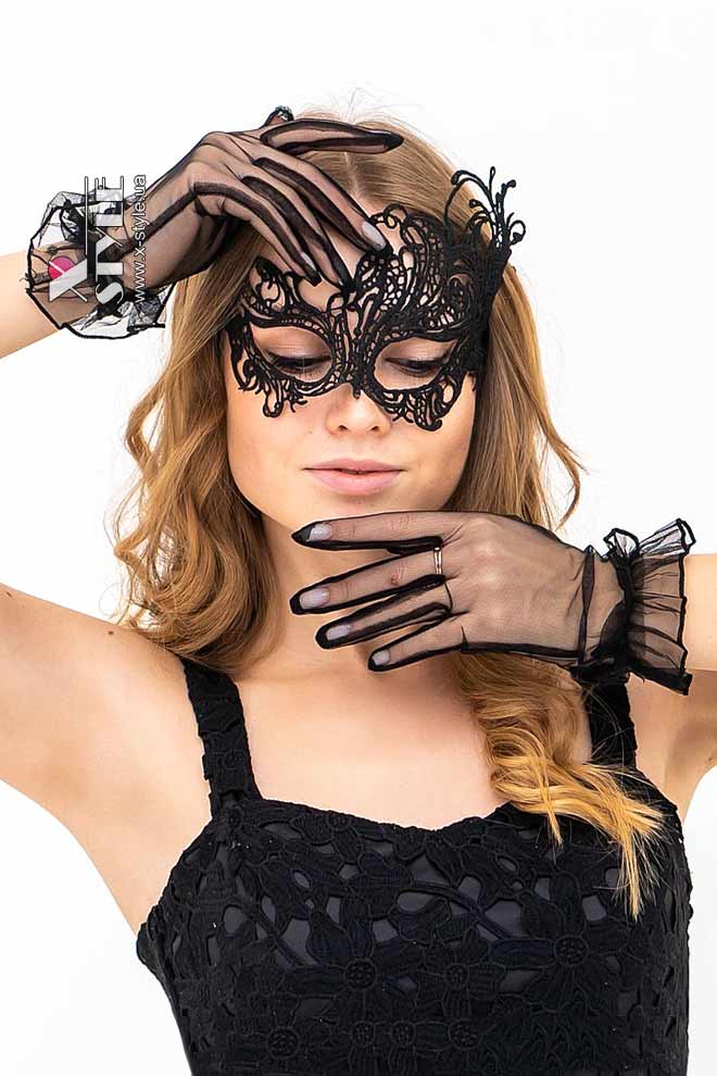 Аксессуары к костюму: маска и перчатки (713041)